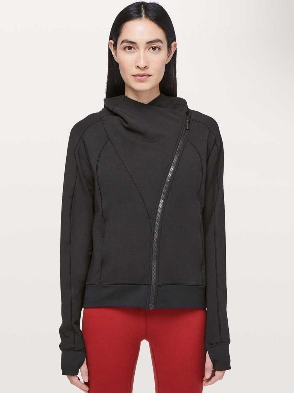 lululemon athletica Black Lightweight Hooded Sweater